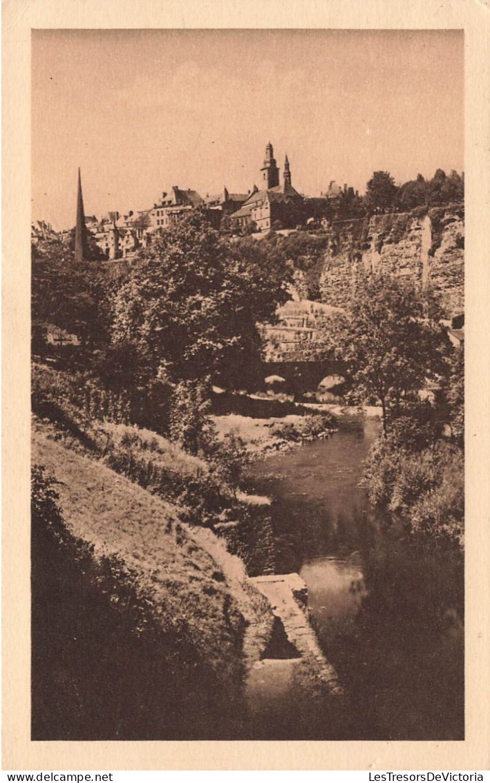 LUXEMBOURG - Luxembourg - L'Alzette - Rochers Du Bock Et Ville Haute - Carte Postale Ancienne - Luxemburg - Town