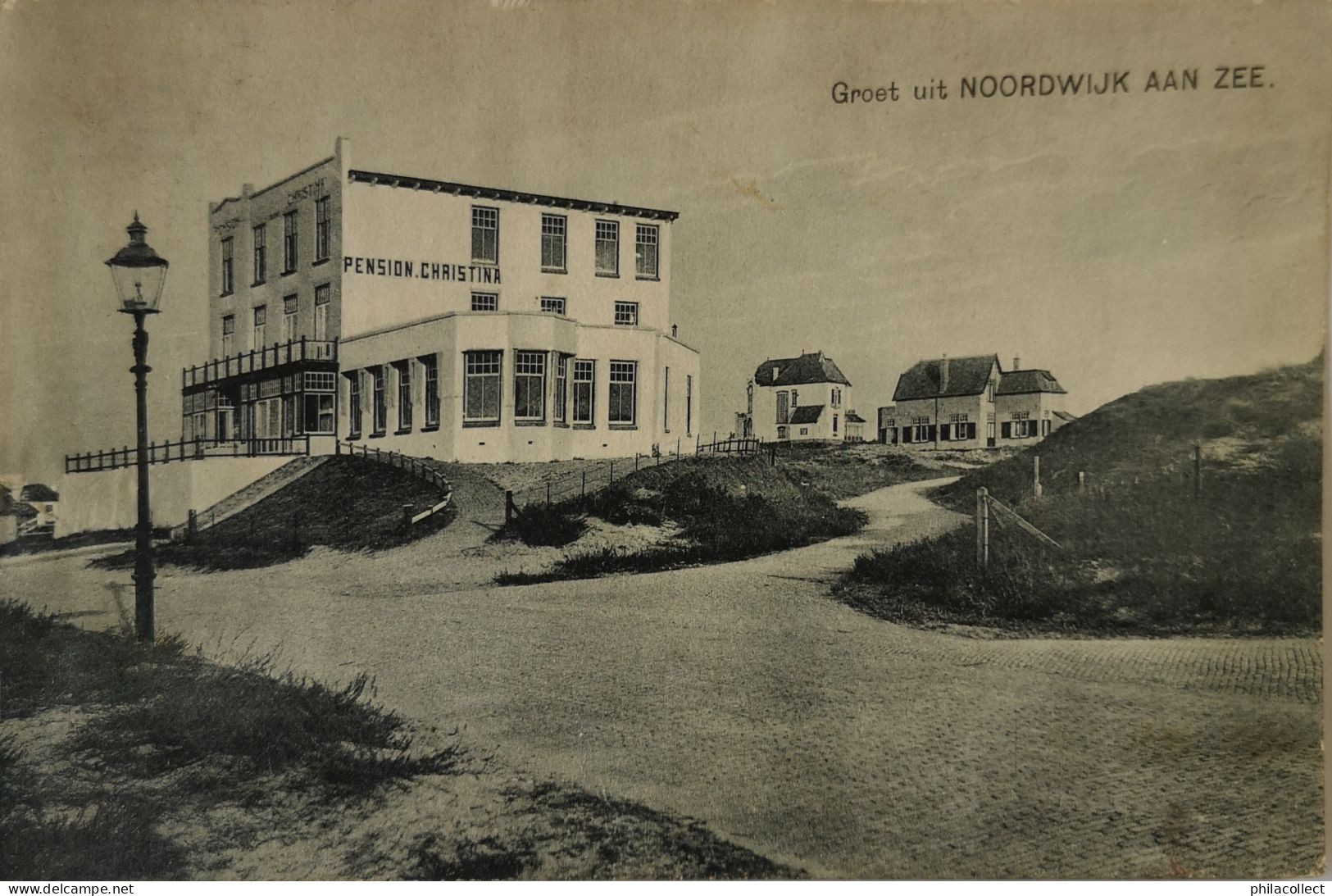 Noordwijk Aan Zee // Groet Uit - Pension CHRISTINA  1921 Vlekkig - Noordwijk (aan Zee)