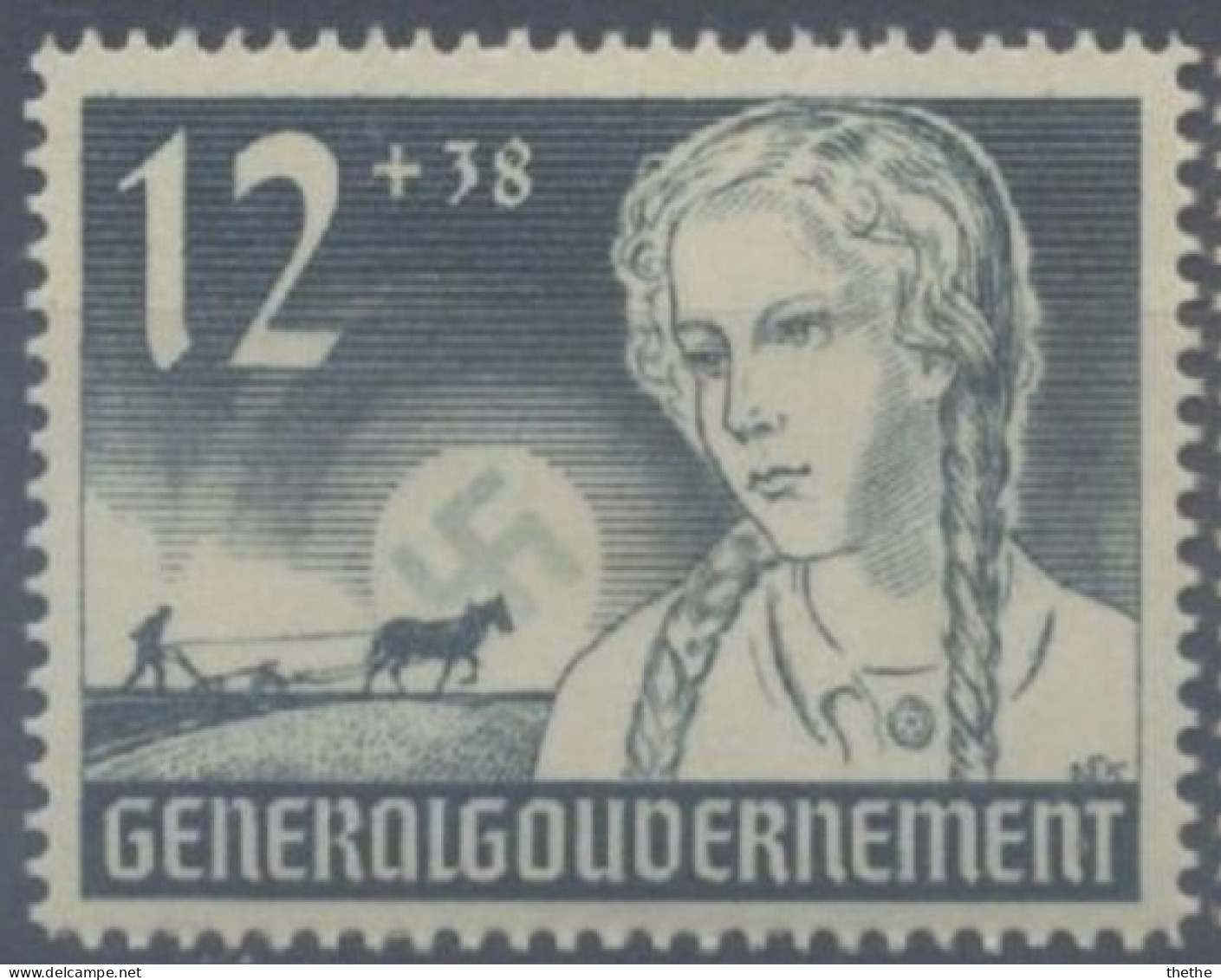 POLOGNE (Occupation Allemande) -  Anniversaire Du Gouvernement Général - Gouvernement Général