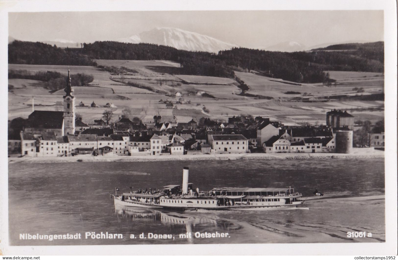 Nibelungenstadt PÖCHLARN A.d. Donau ,   POSTCARD - Melk