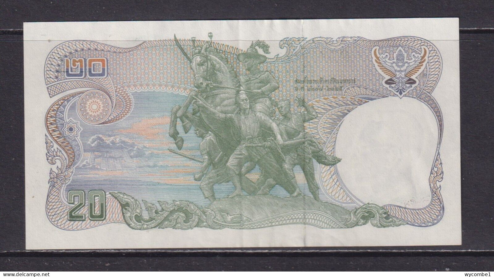 THAILAND - 1981 20 Baht Circulated Banknote - Tailandia