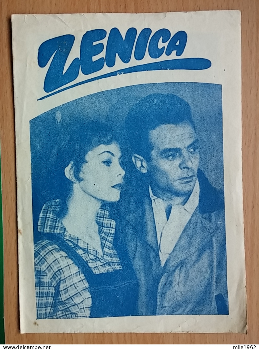Prog 42 - Zenica (1957) - Rade Markovic, Gordana Miletic, Mata Milosevic , Pavle Vuisic - Publicité Cinématographique
