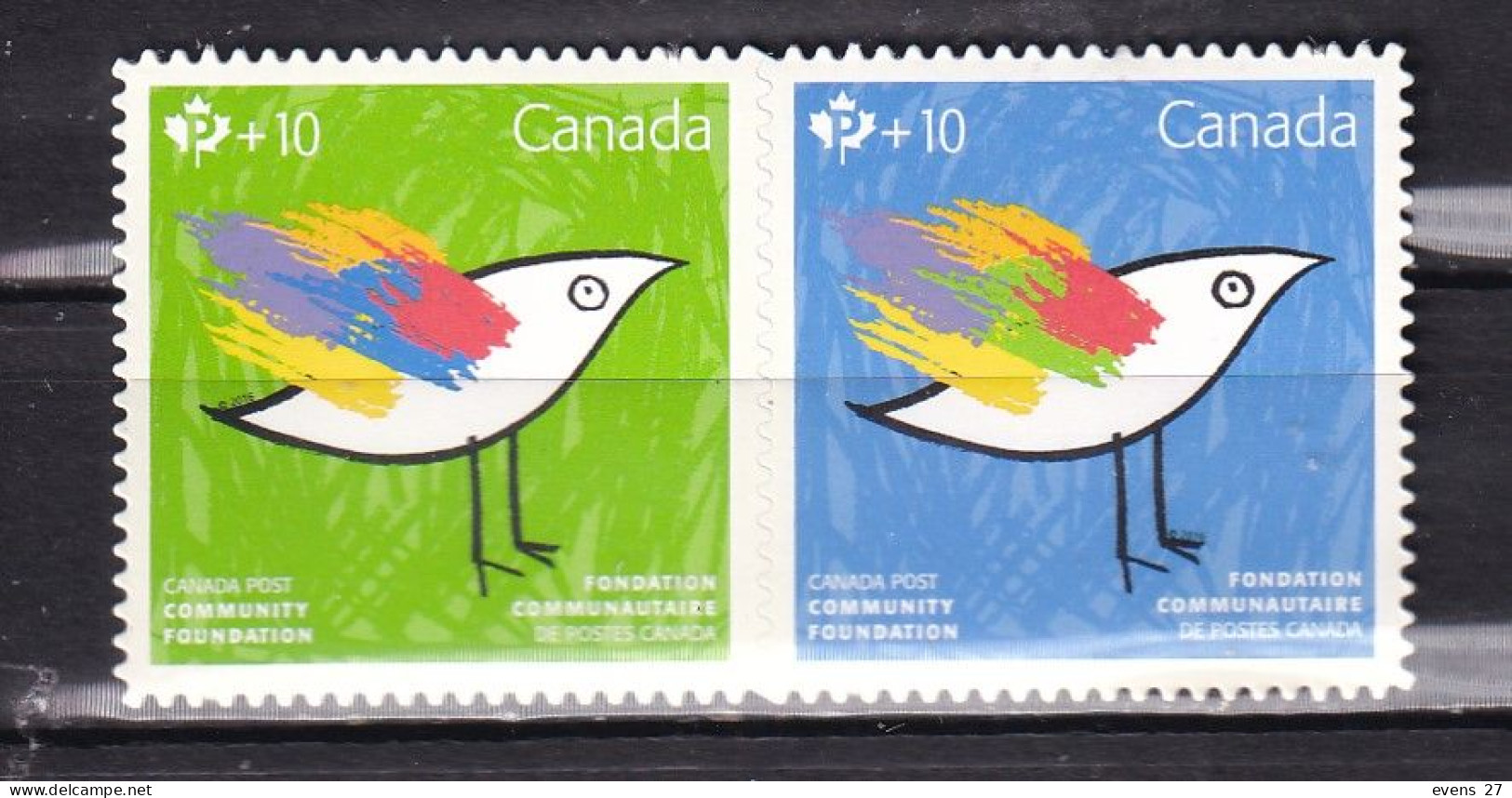 CANADA-2016--STYAYLISED BIRDS--MNH - Nuevos
