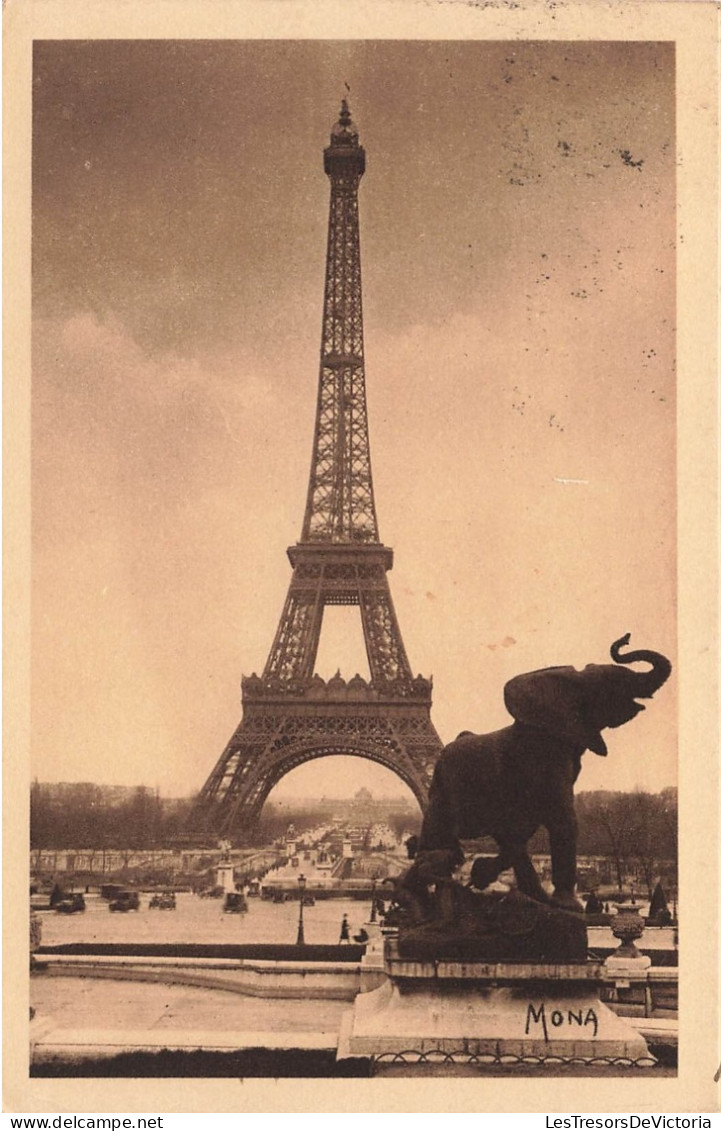 FRANCE - Paris - Tour Eiffel - Carte Postale Ancienne - Tour Eiffel