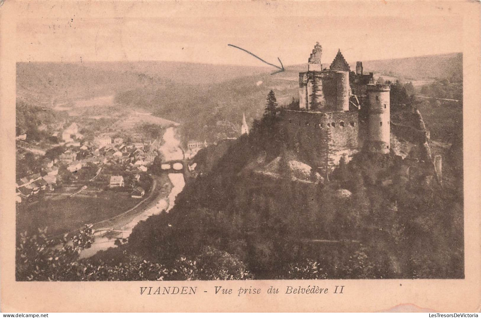 LUXEMBOURG - Vianden - Vue Prise Du Belvédère Ll - Carte Postale Ancienne - Vianden