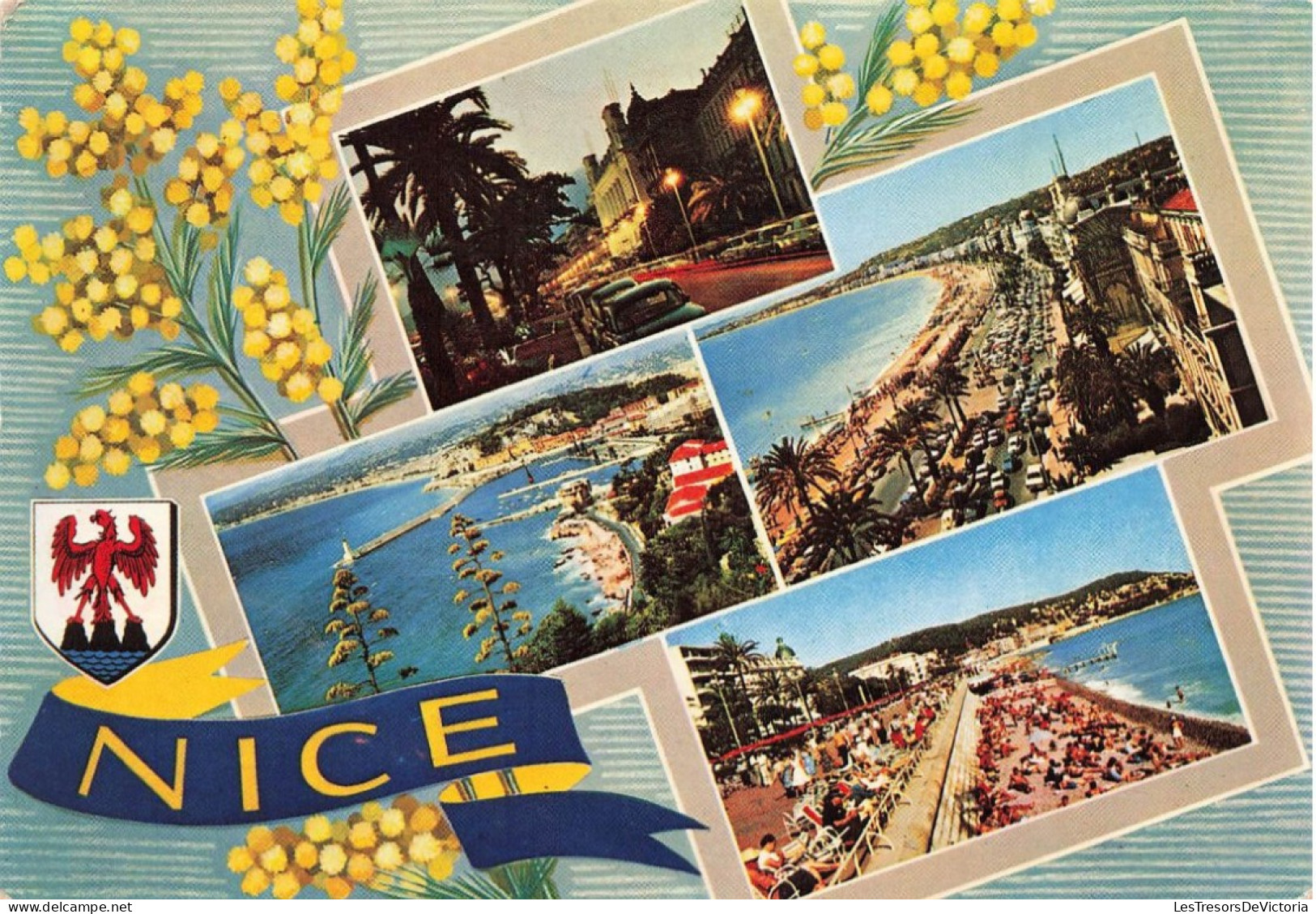 FRANCE - Nice - Casino - Vue Générale - Promenade Des Anglais Et Plage - Carte Postale - Altri & Non Classificati