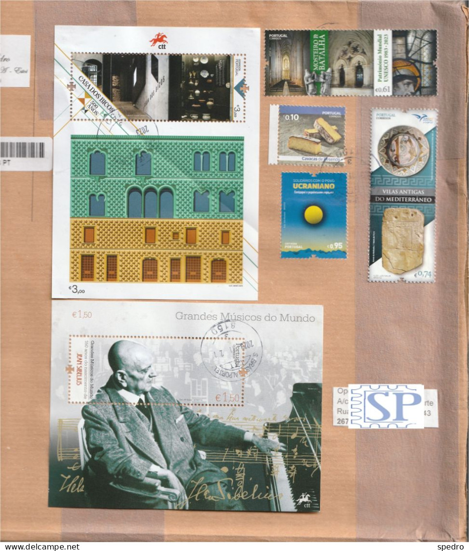 Portugal 2023 500 Anos Casa Dos Bicos Ucrânia Mosteiro Da Batalha Vilas Mediterrâneo Euromed Lisboa Sibelius Music - Covers & Documents