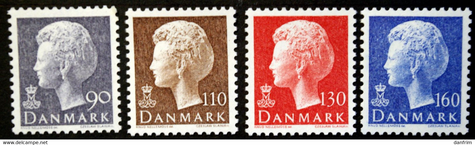 Denmark 1979   Queen Margrethe II  MiNr.680-83  MNH (**)  ( Lot  A 287) - Neufs