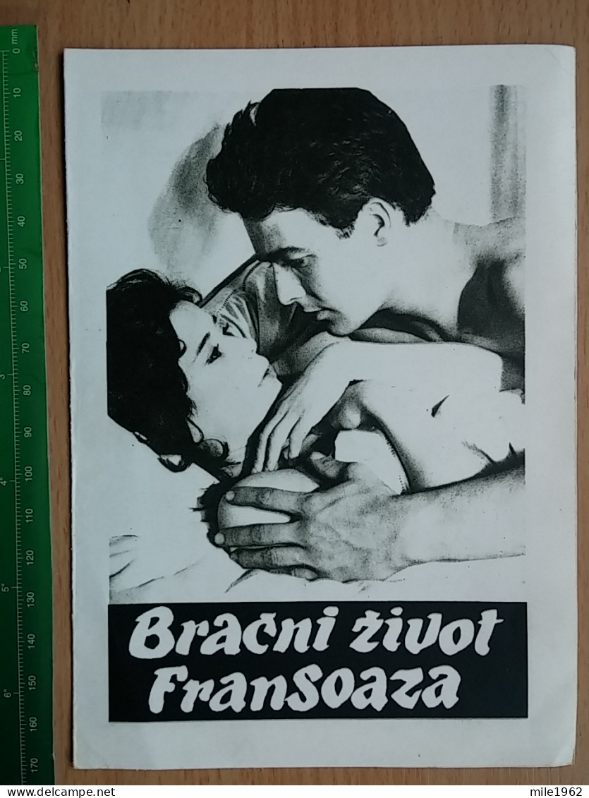 Prog 52 - Anatomy Of A Marriage (1964 - Jacques Charrier, Marie-José Nat, Michel Subor - Publicité Cinématographique
