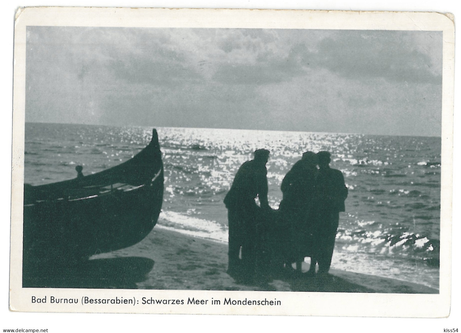 MOL 6 - 14250 Bessarabia, Moldova, Fishermen On The Black Sea - Old Postcard - Unused - Moldova