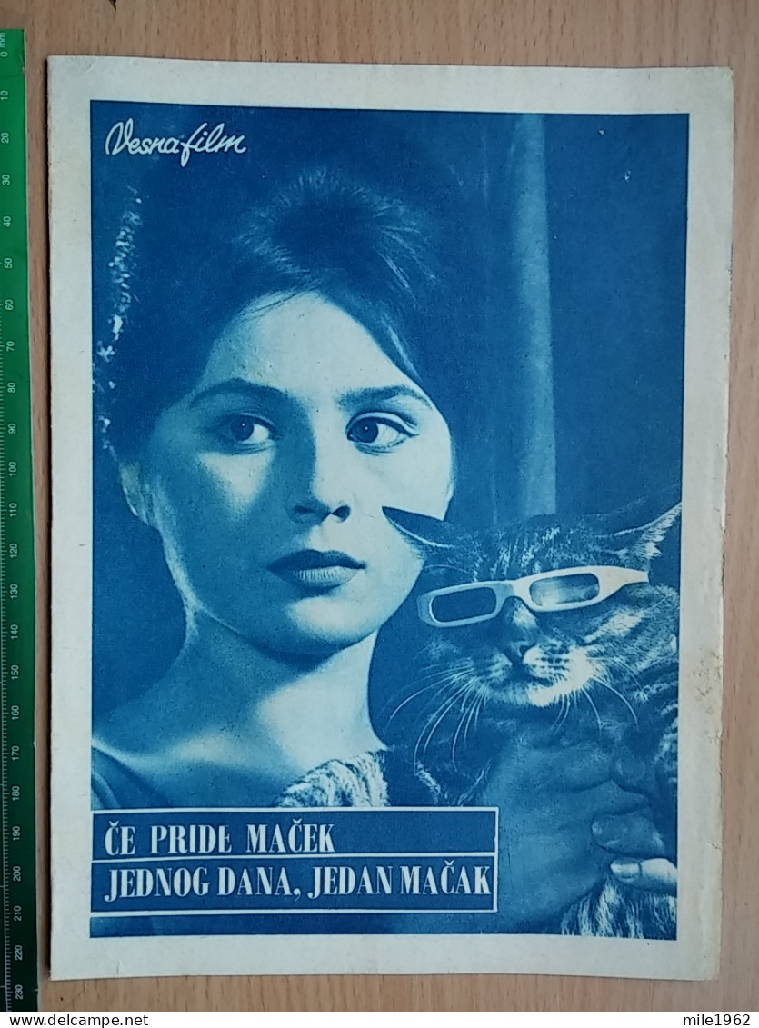 Prog 54 -  When The Cat Comes (1963) -Az Prijde Kocour - Jan Werich, Emília Vásáryová, Vlastimil Brodský - Publicidad