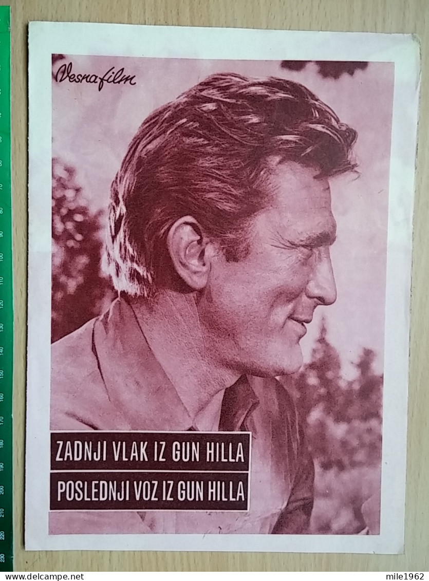 Prog 54 - Last Train From Gun Hill (1959) - Kirk Douglas, Anthony Quinn, Carolyn Jones - Publicité Cinématographique