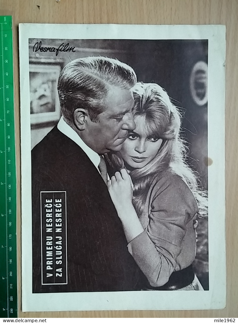 Prog 55 - Love Is My Profession (1958) -En Cas De Malheur - Jean Gabin, Brigitte Bardot, Edwige Feuillère - Publicité Cinématographique