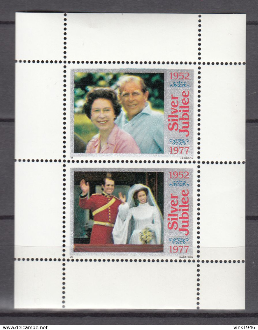 Joint Issue Crown Agents' Issue 'Royal Silver Jubilee' Probe RARE 1977,MNH/Postfris(L4920). - Familles Royales