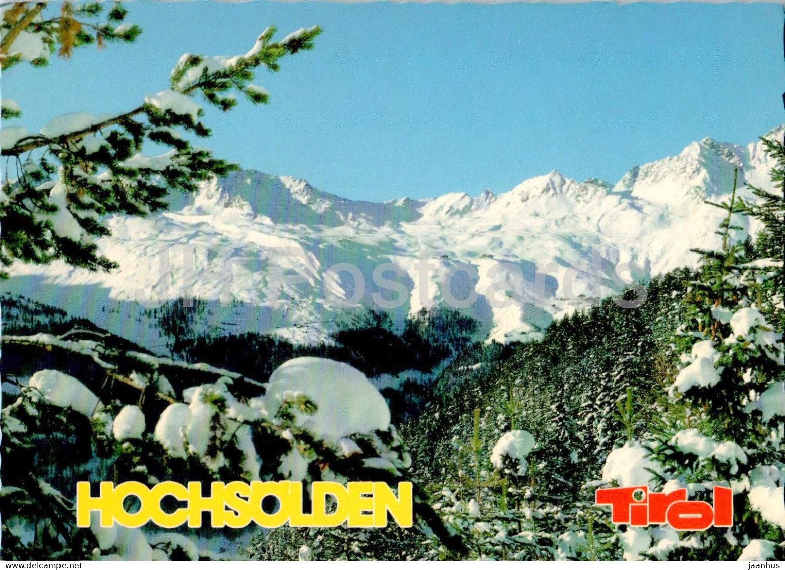 Hochsolden 2070 M - Oetztal - Tirol - 930 - Austria - Used - Oetz