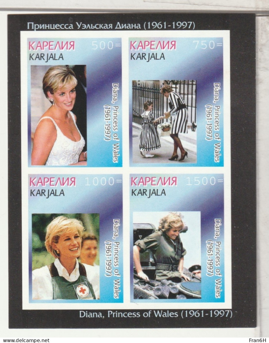 DIANA  - Bloc Neuf ** - MNH - - Familles Royales