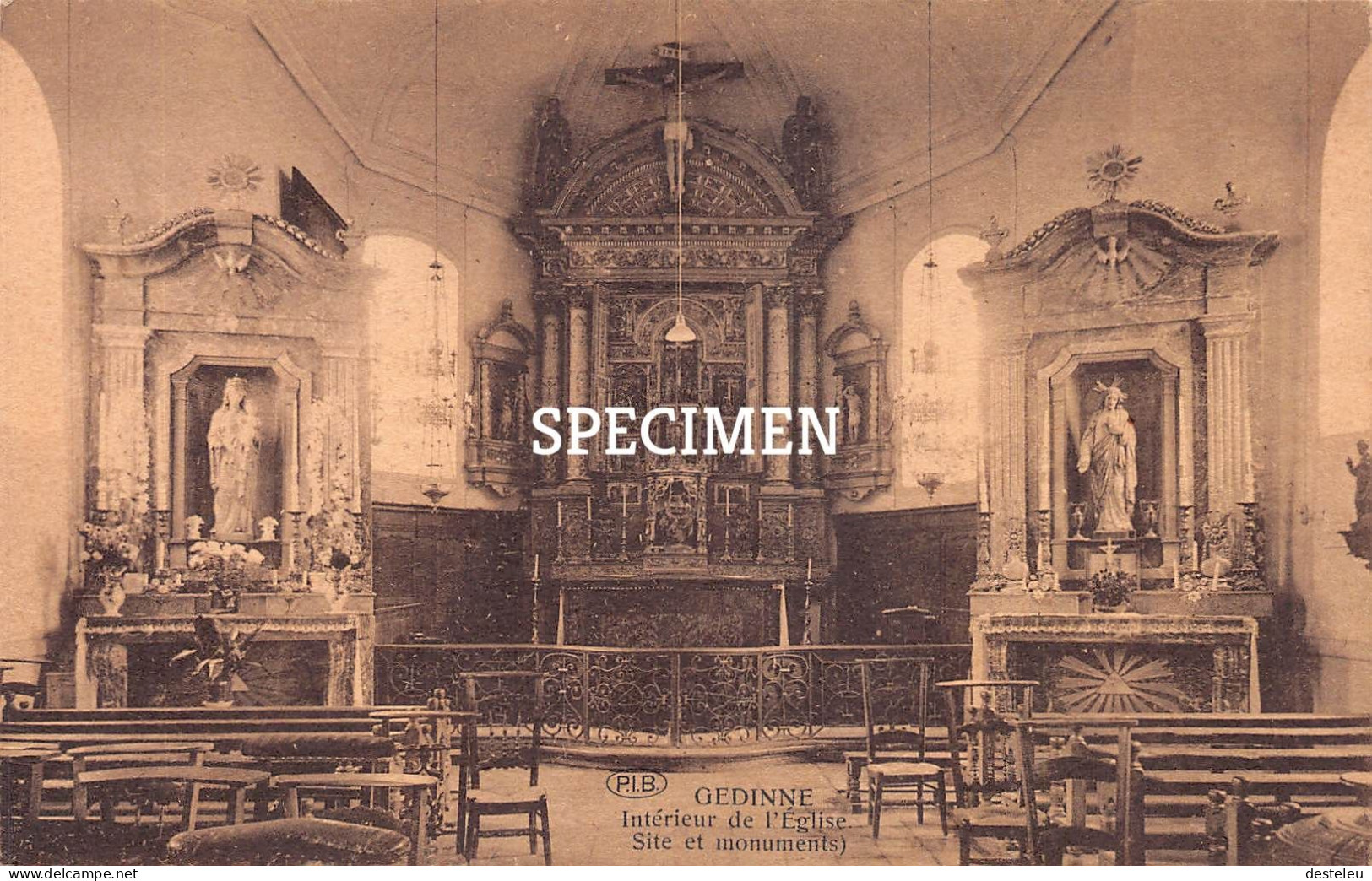 Intérieur De L'Eglise - Gedinne - Gedinne