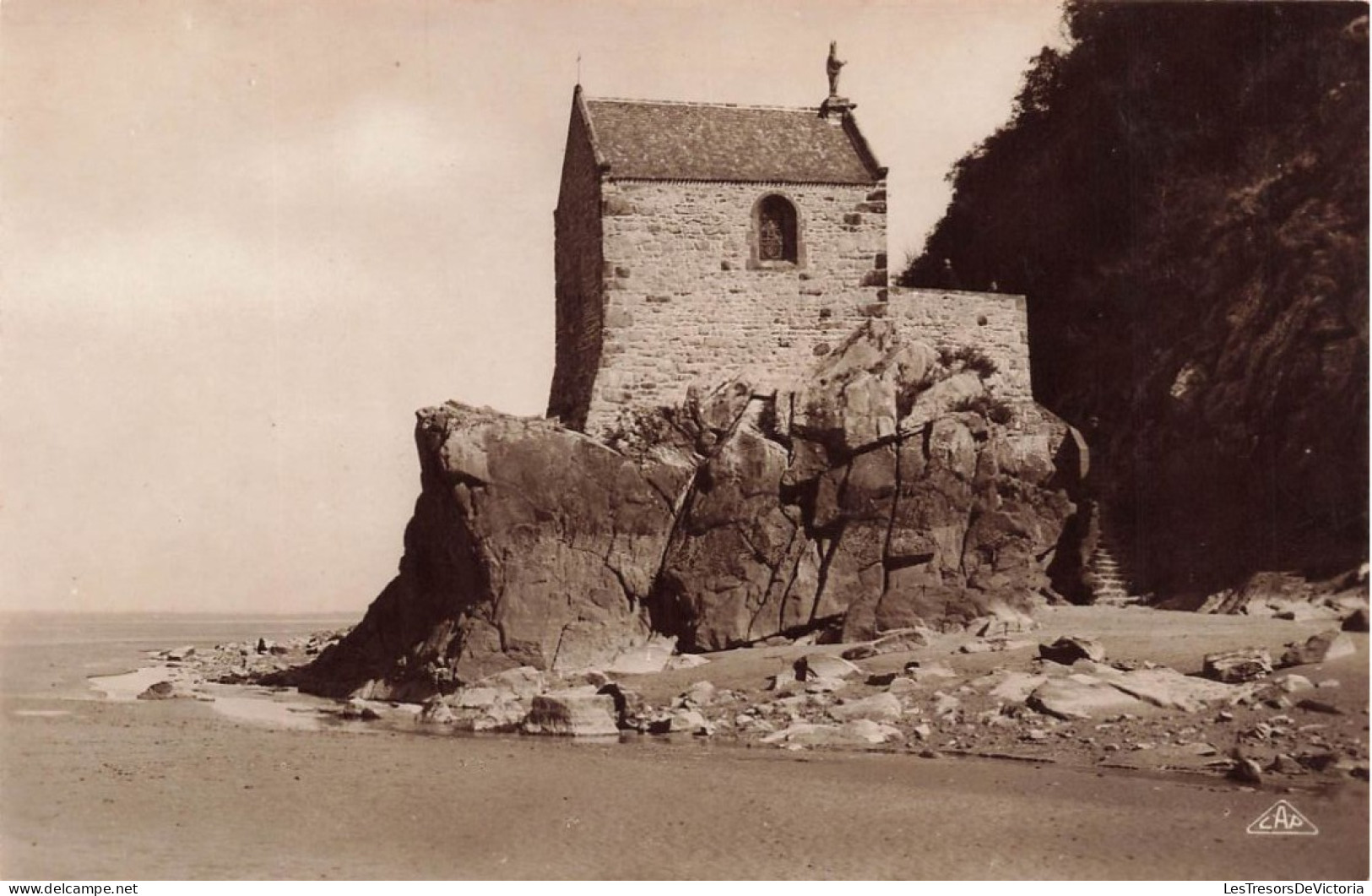 FRANCE - Le Mont Saint Michel - Chapelle Saint Aubert - Carte Postale Ancienne - Le Mont Saint Michel