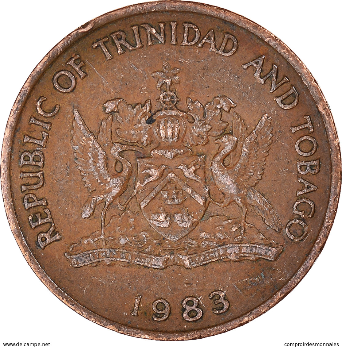 Monnaie, Trinité-et-Tobago, 5 Cents, 1983 - Trinidad Y Tobago