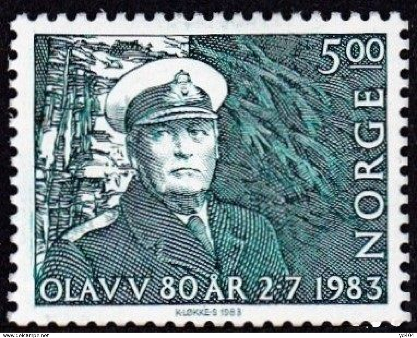 NO242AE - NORWAY 1983 – KING OLAV V - SG # 920 MNH 3,25 € - Nuevos