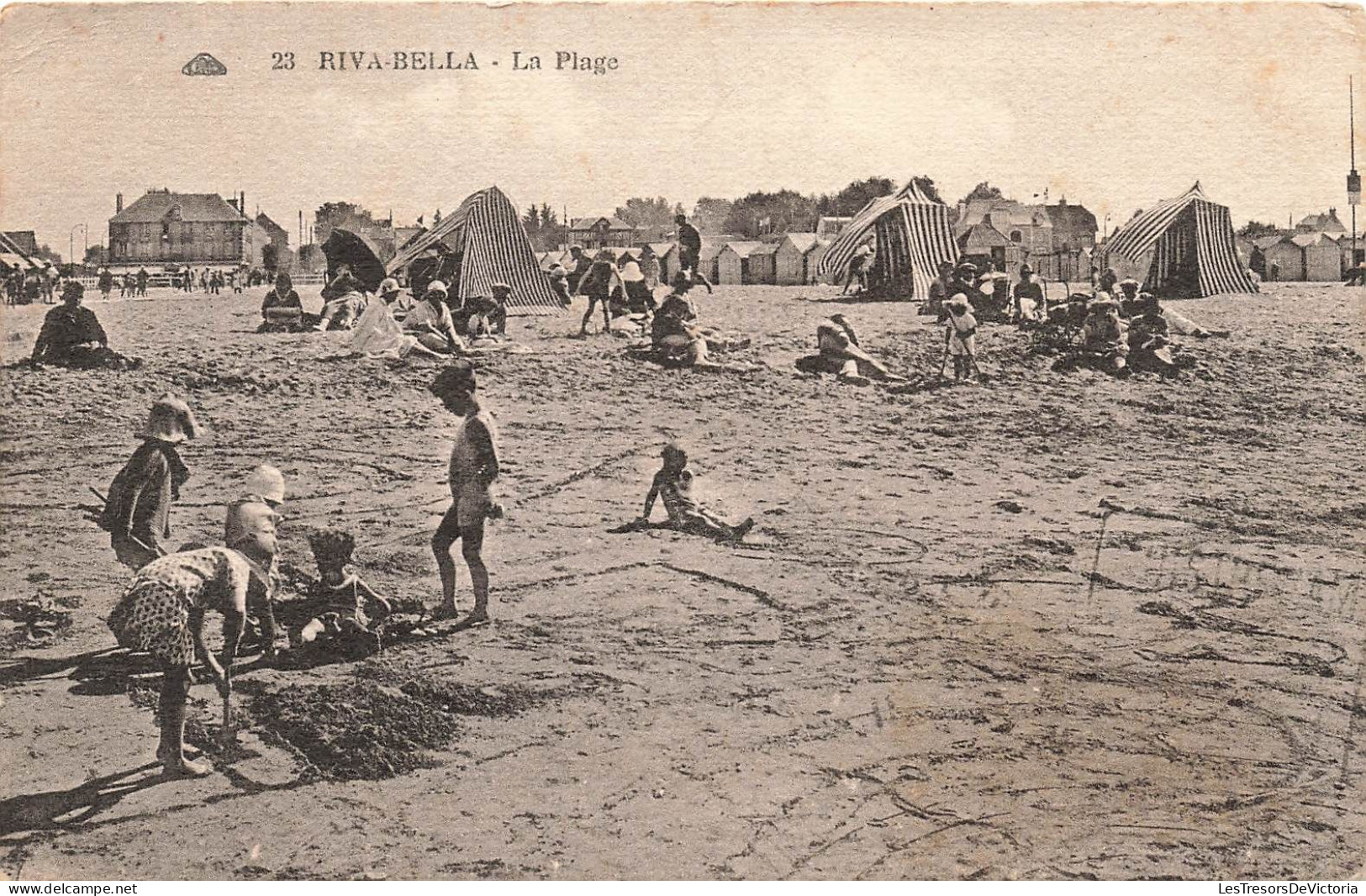 FRANCE -  Riva Bella - La Plage - Carte Postale Ancienne - Riva Bella