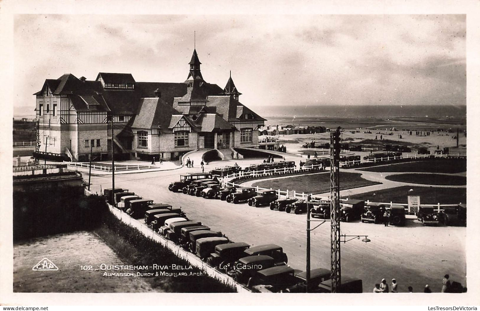 FRANCE - Ouistreham - Riva Bella - Le Casino - Carte Postale - Ouistreham