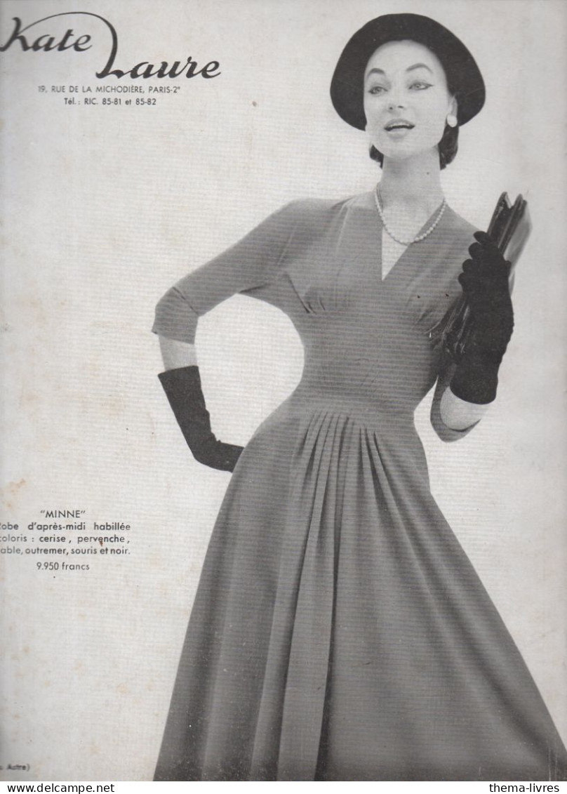 Revue De Mode  Editions DOTEC Paris ; VETEMENTS CREATIONS N°160   Septembre 1957   (CAT7039) - Mode