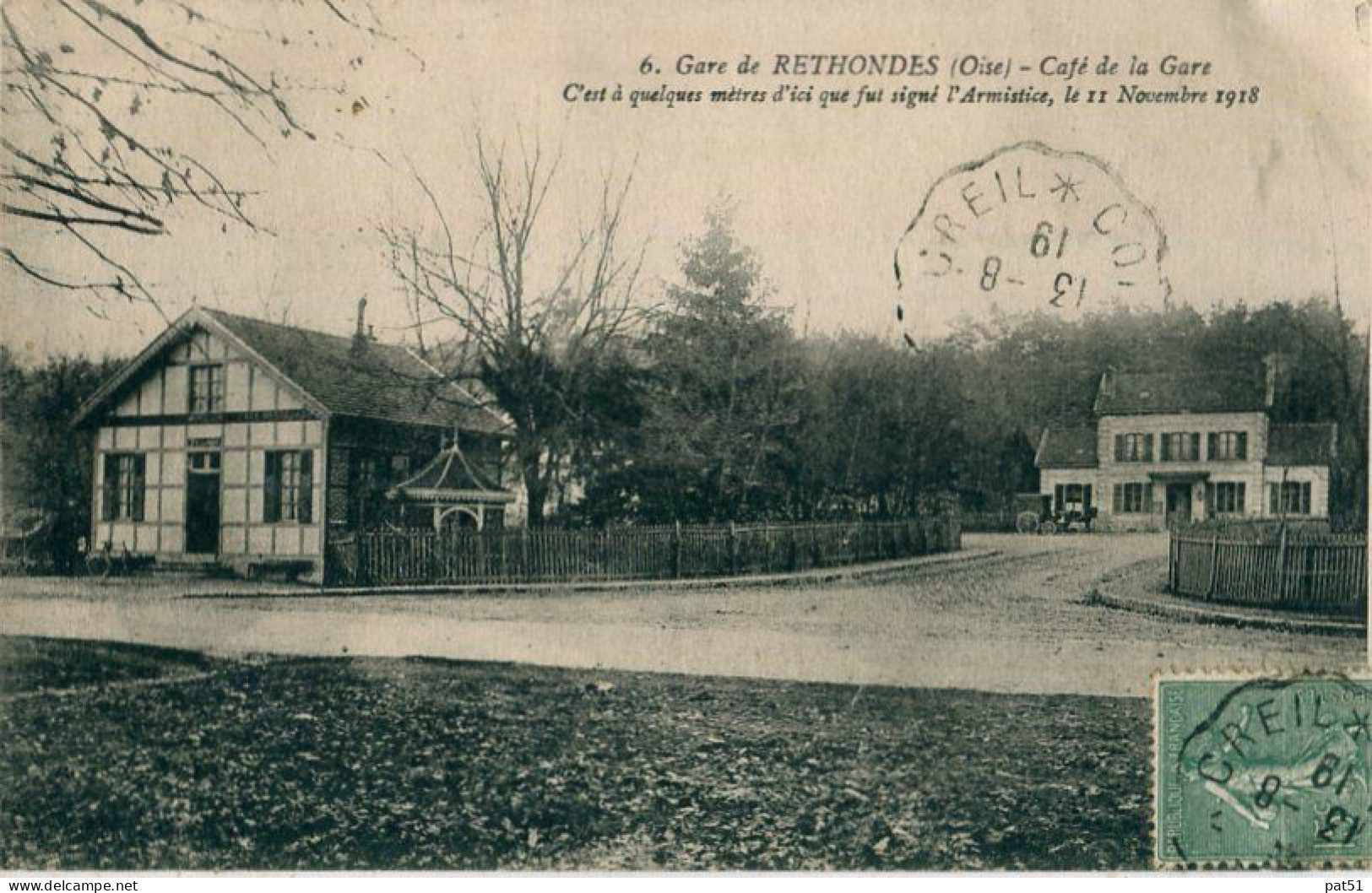 60 - Rethondes : La Gare - Café De La Gare - Rethondes