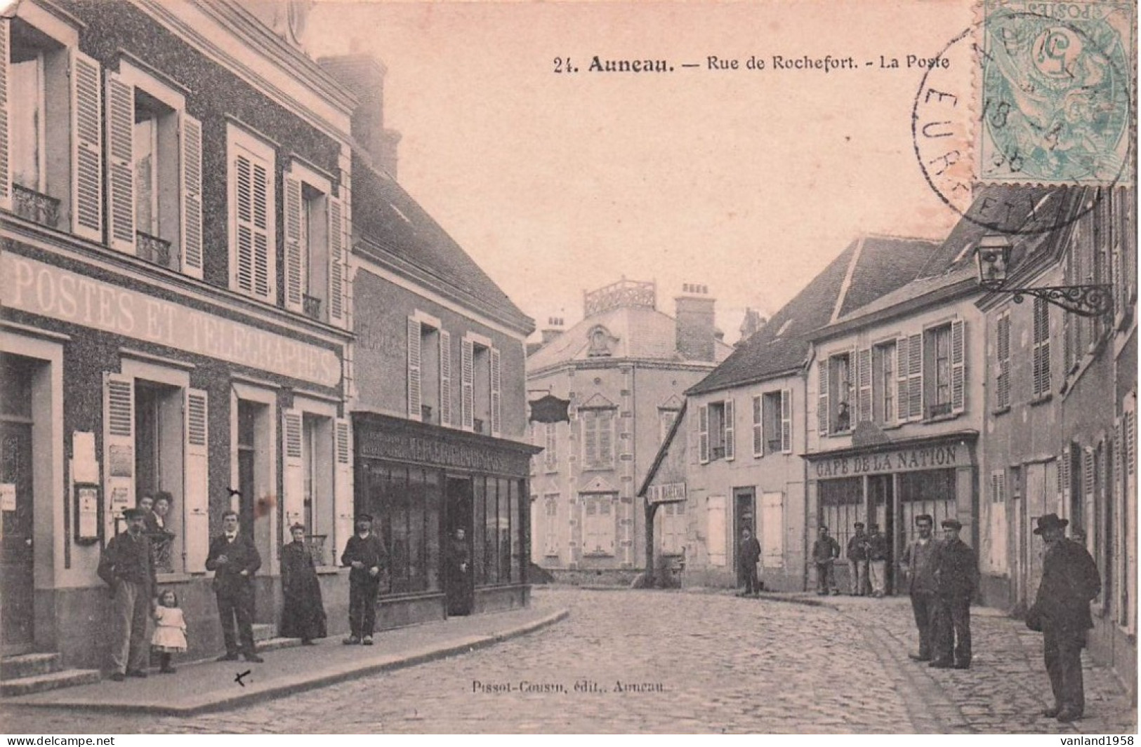 AUNEAU-rue De Rochefort-la Poste - Auneau