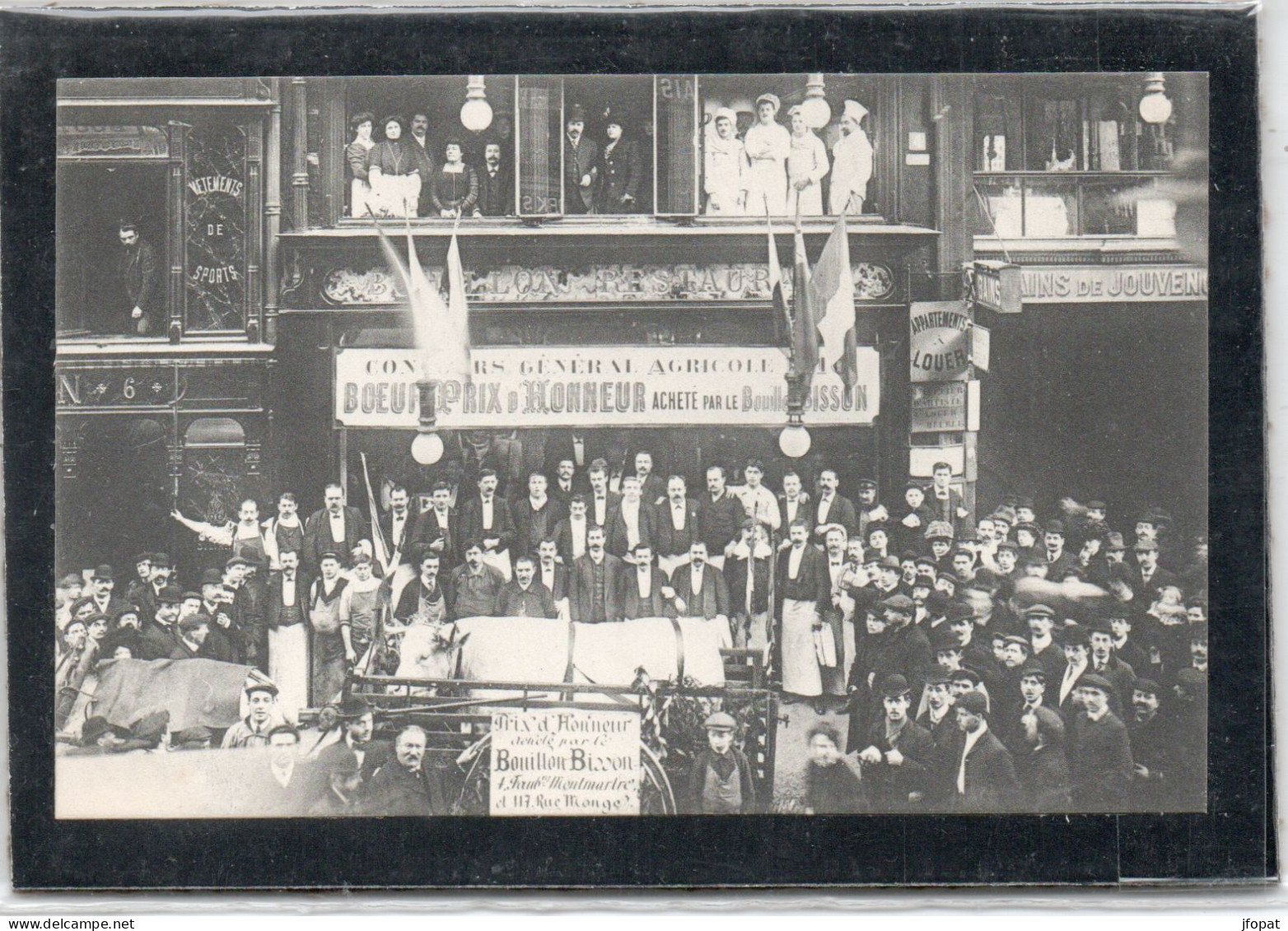 75 PARIS - Concours Général Agricole, Boeuf 1er Prix D'Honneur - Non Classés