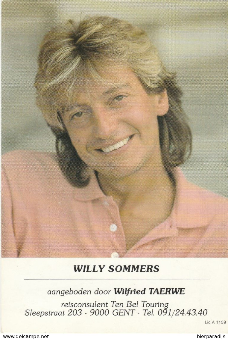 Willy  Sommers  - WAS  INGEKLEEFT - Handtekening