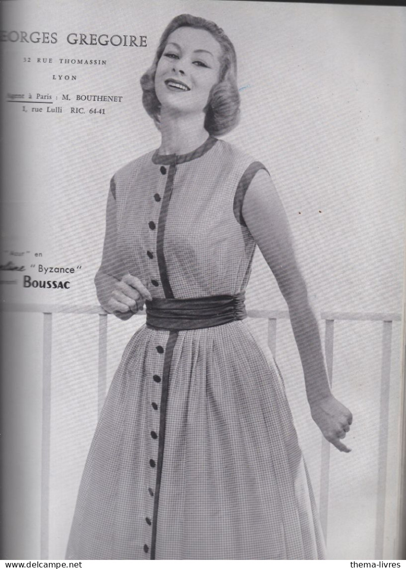 Revue De Mode  Editions DOTEC Paris ; VETEMENTS CREATIONS N°154   Février 1957   (CAT7040 - Fashion