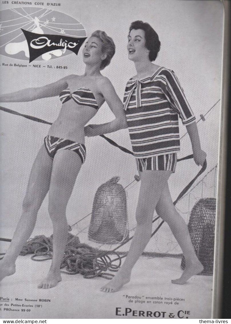Revue De Mode  Editions DOTEC Paris ; VETEMENTS CREATIONS N°154   Février 1957   (CAT7040 - Mode