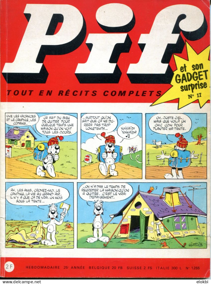 Pif Gadget N°17 De Juin 1969 - Rahan "La Pierre Magique" - Loup-Noir "Quand Les Bisons Auront Des Ailes " - - Pif Gadget