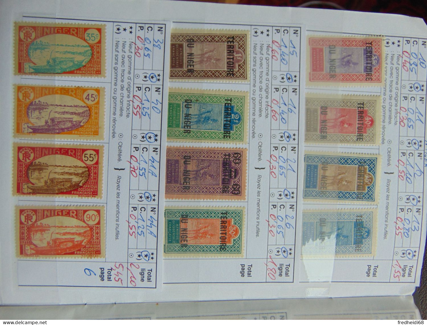 Très Beau Lot De 38 Timbres Du Niger Avant Et Après L'indépendance Majorité En Qualité * Mais Quelques ** Et Oblitérés - Ongebruikt