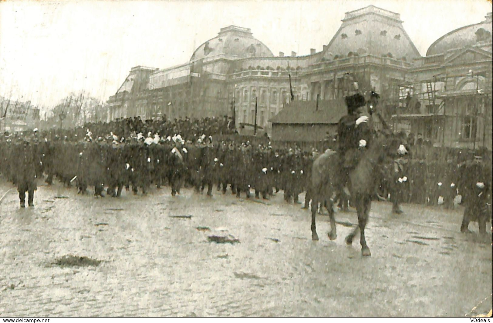 Belgique - Brussel - Bruxelles - Funérailles De S. M. Léopold II - Les Généraux - Fêtes, événements