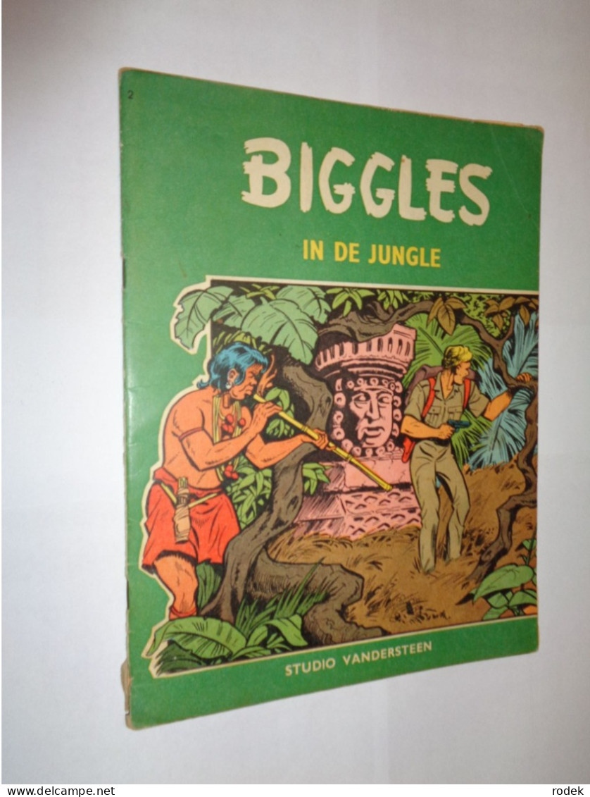 Studio Vandersteen : Biggles N° 2 In De Jungle ( 1965 ) - Autres & Non Classés