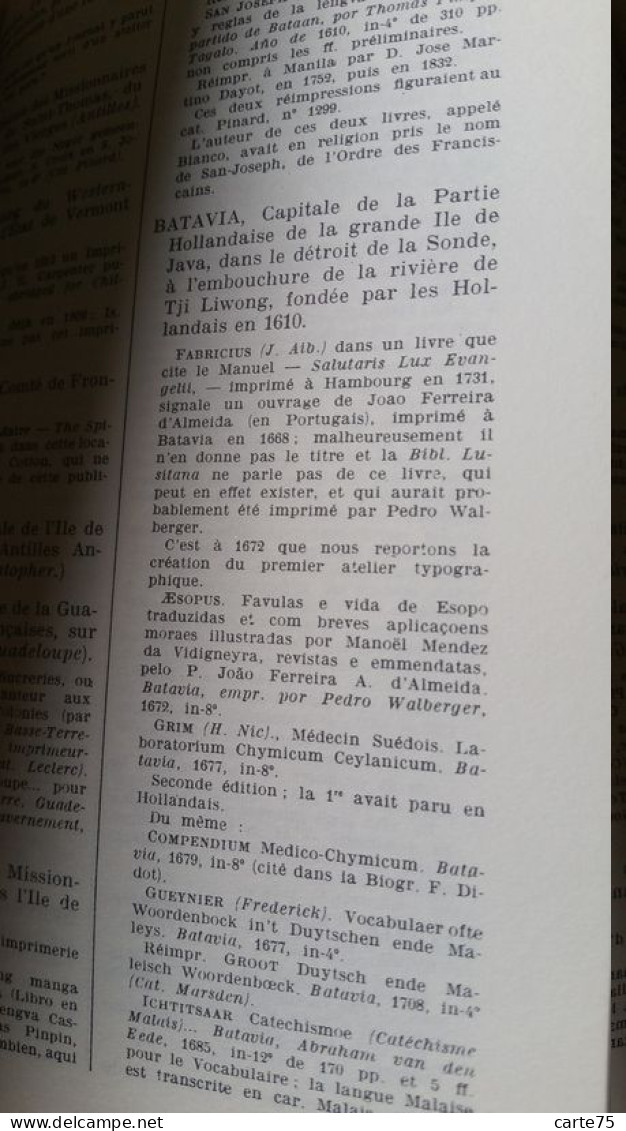 Dictionnaire De Géographie Ancienne Et Moderne, Suivie De L'imprimerie Hors L'Europe, P. Deschamps, Maisonneuve Larose - Dictionnaires