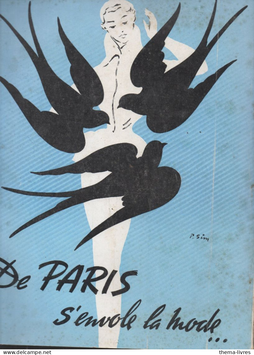 Revue De Mode  Editions LOUCHEL Paris ; COLLECTIONS Mode)  N°136 Printemps 1957   (CAT7041) - Fashion