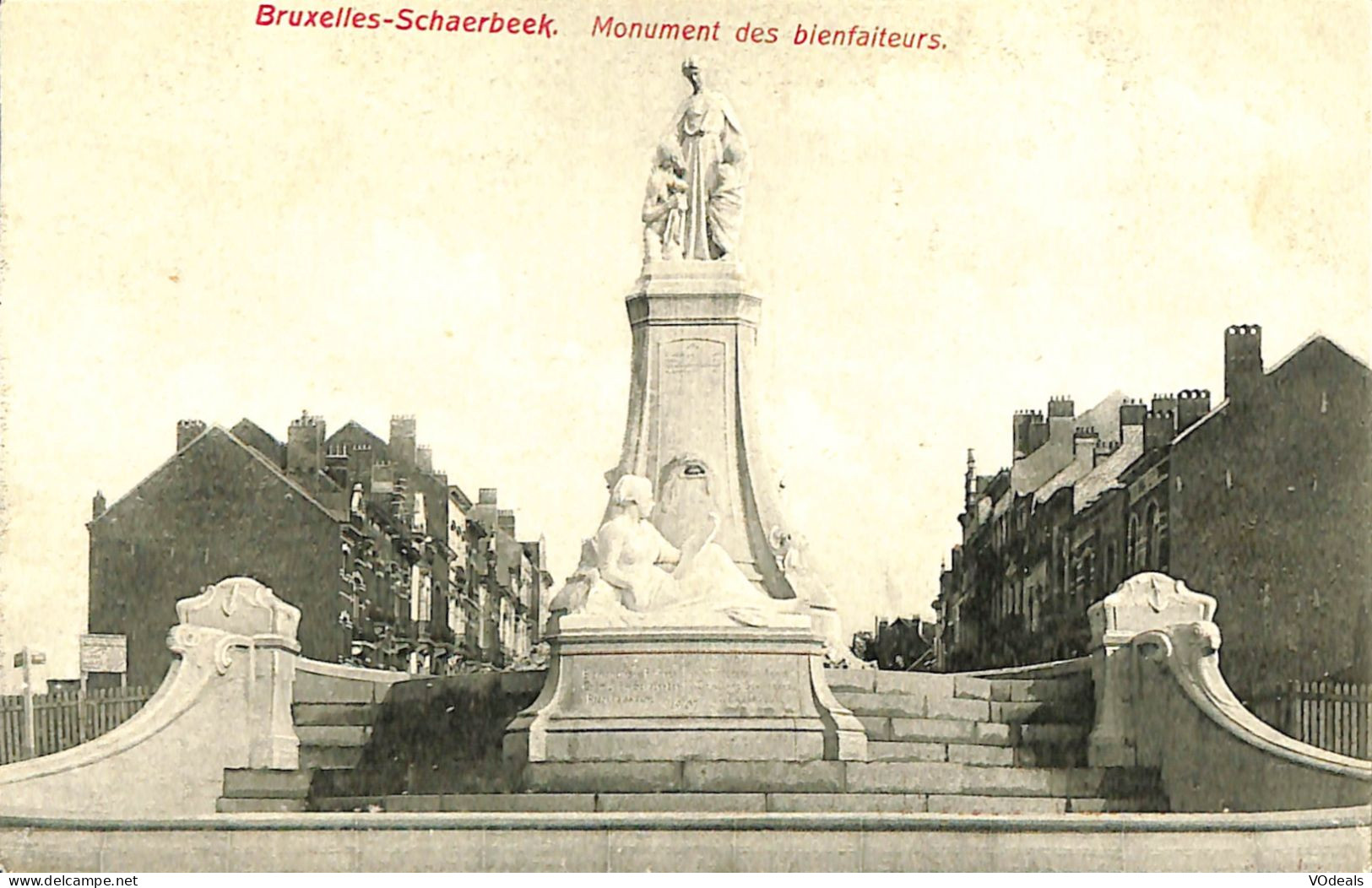 Belgique - Brussel - Bruxelles - Schaerbeek - Moniment Des Bienfaiteurs - Schaarbeek - Schaerbeek