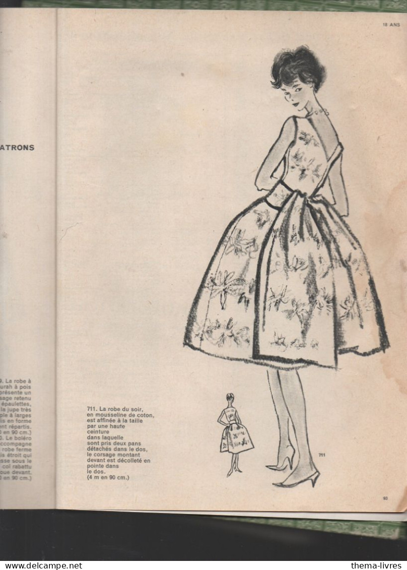 Revue De Mode  Editions LOUCHEL Paris ; 18 ANS  Jeines Filles été 1958  (mode)     (CAT7042) - Fashion