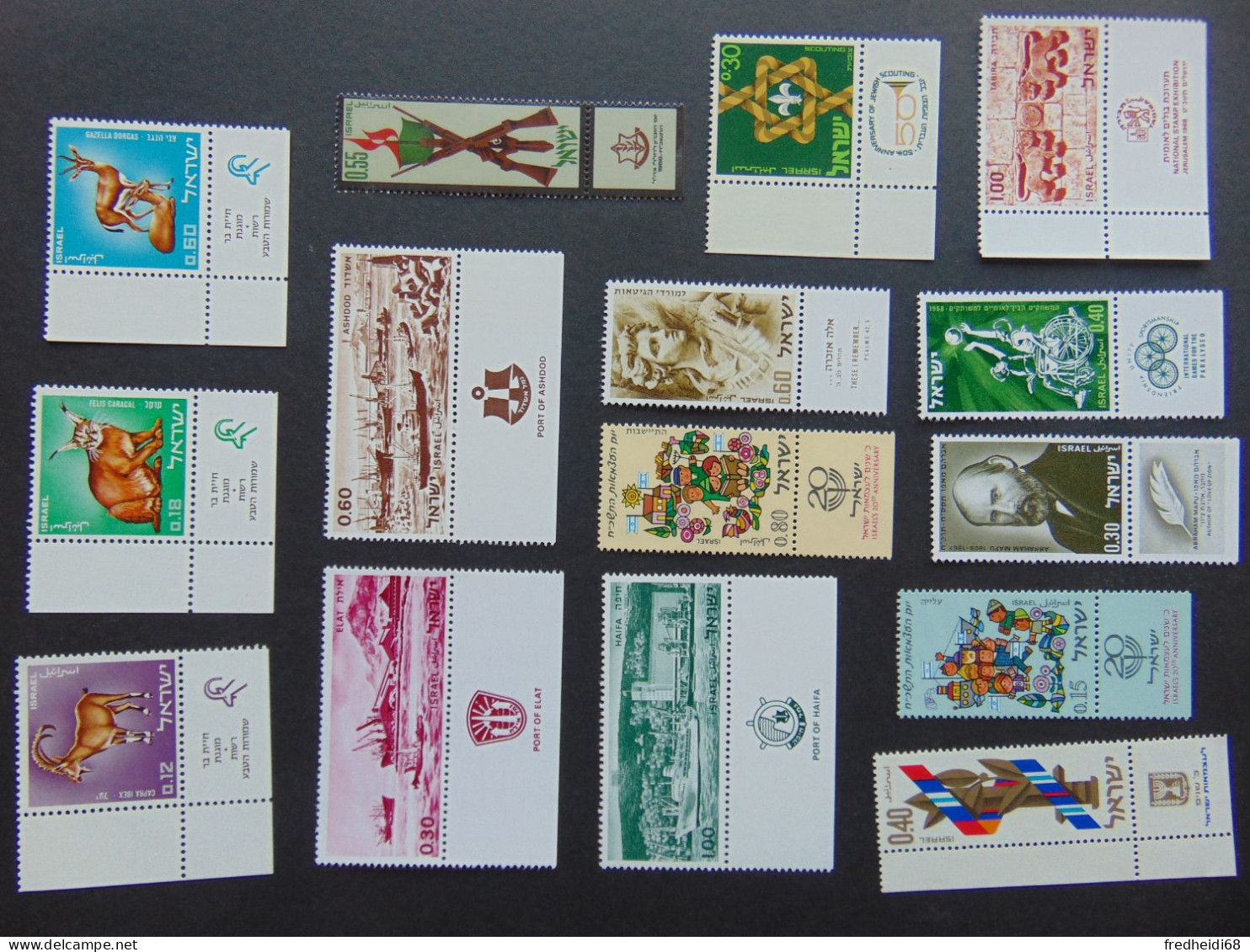 Très Beau Lot De Timbres Et Séries Complètes - Nombreux Avec Tabs Et Nombreux En Qualité ** - Collections, Lots & Séries