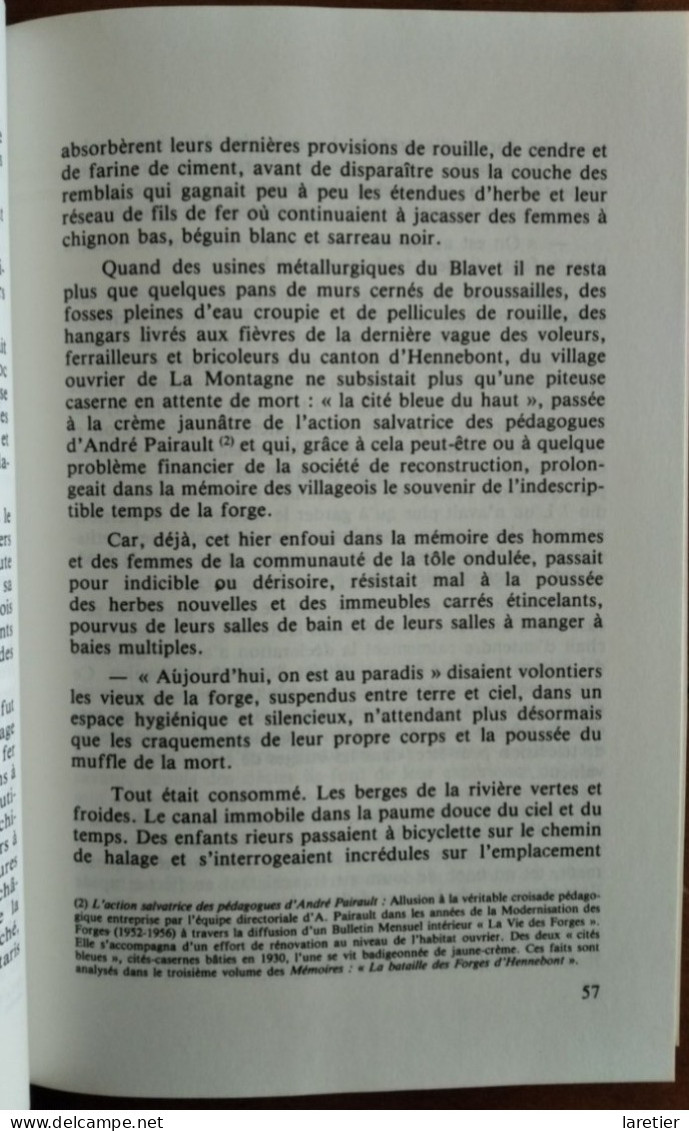 LA MONTAGNE DES FORGES D'HENNEBONT Par Gisèle Le Rouzic - Ecomusée Inzinzac-Lochrist - Morbihan (56) - Bretagne - Bretagne