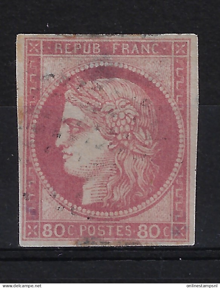 Colonies FR Yv Nr  21  Oblitéré/cancelled/used Endommagé - Cérès