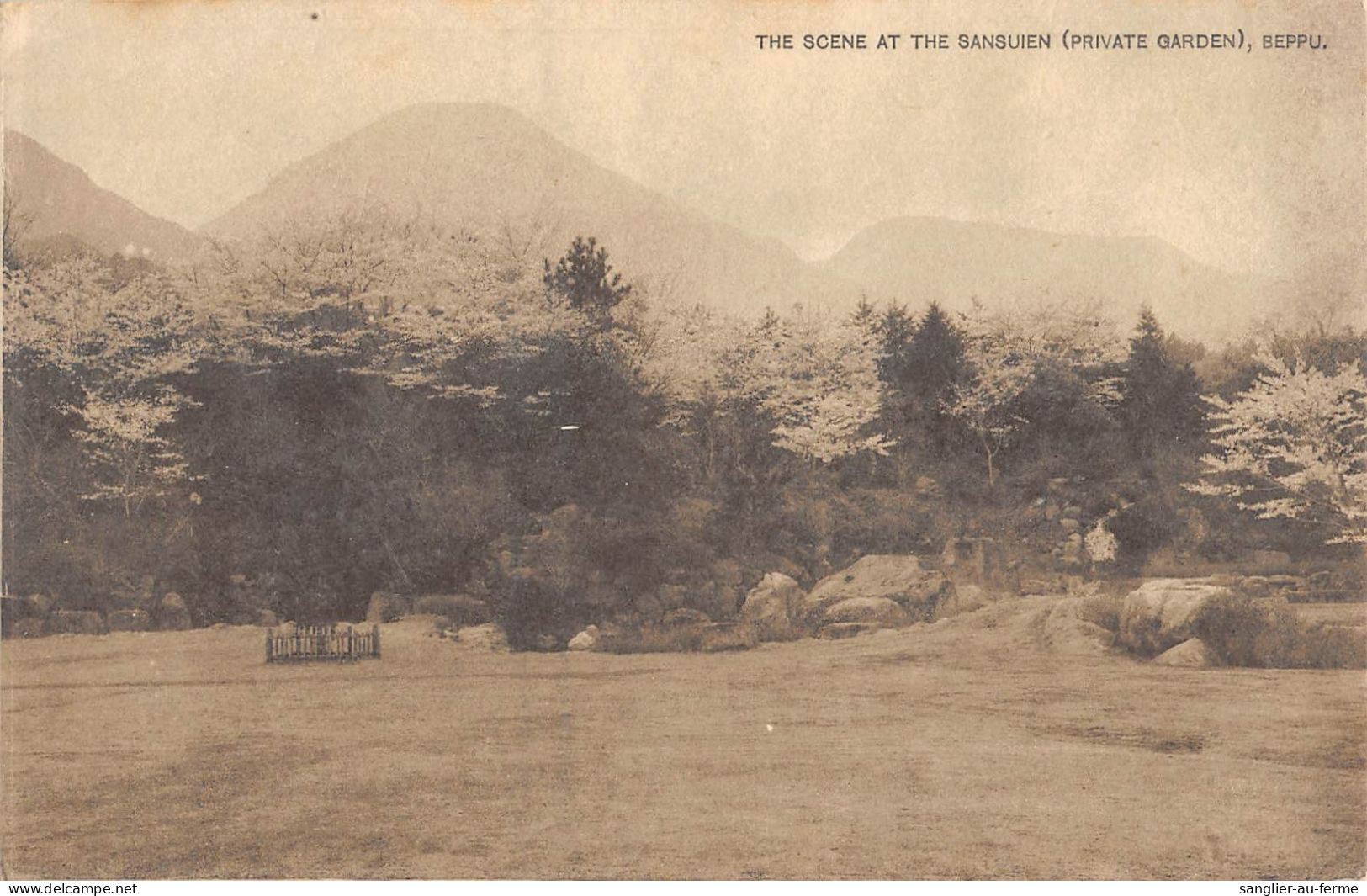 CPA JAPON / THE SCENE AT THE SANSUIEN PRIVATE GARDEN BEPPU - Other & Unclassified