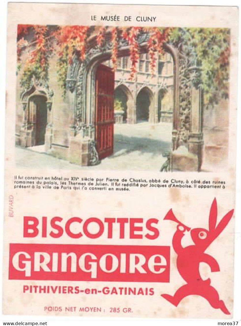 BUVARD  BISCOTTES GRINGOIRE - Biscottes
