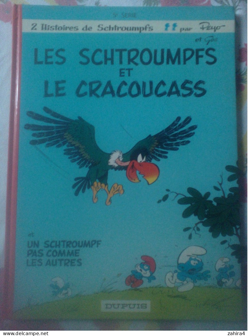 5e Série 2 Histoires De Sctroumpf -  Peyo Et Gos - Le Cracoucass & Un Schtroumpf Pas Comme Les Autres - Dupuis - Schtroumpfs, Les