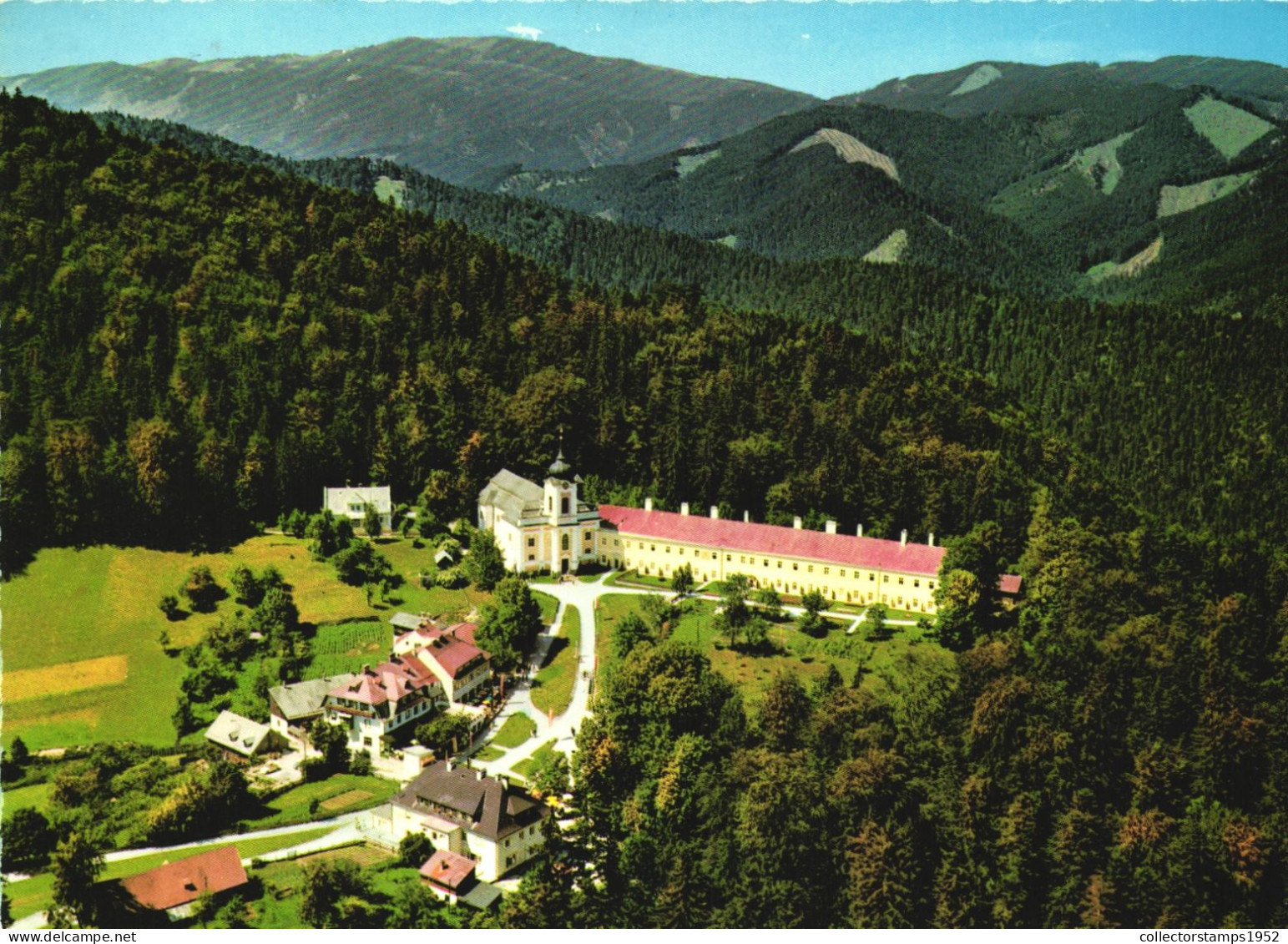 MARIAHILFBERG, GUTENSTEIN, ARCHITECTURE, PANORAMA, AUSTRIA, POSTCARD - Gutenstein