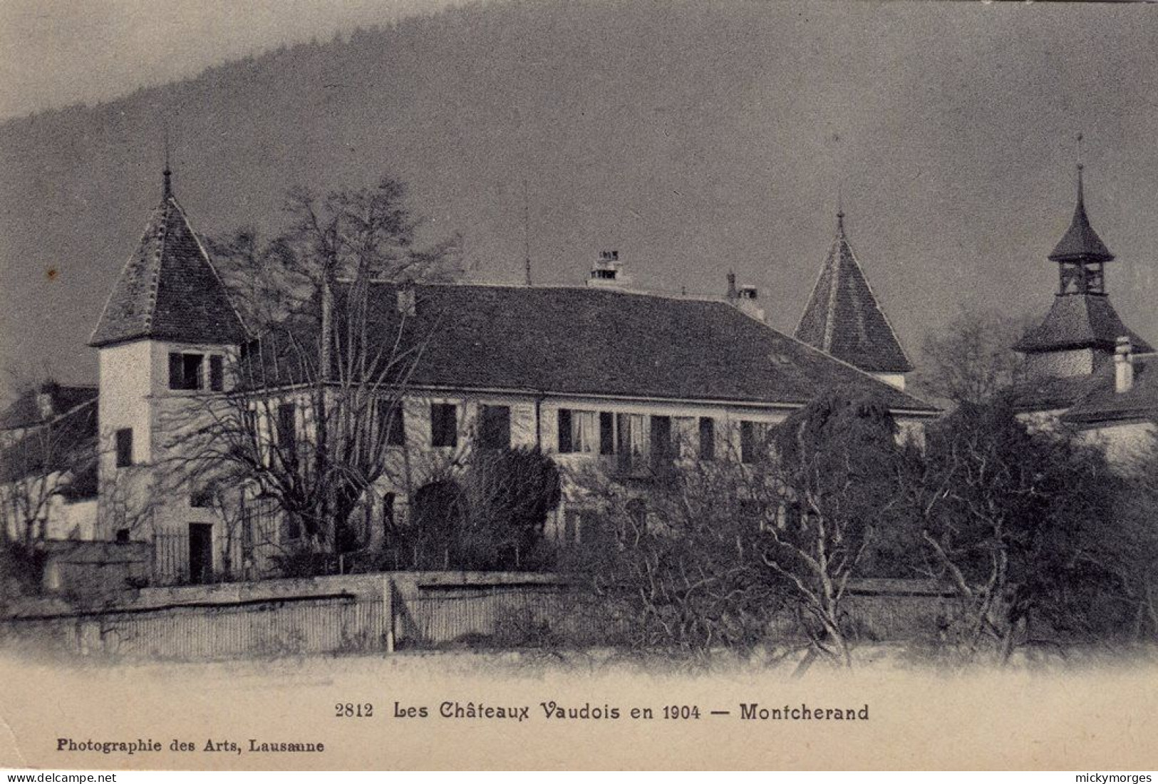 PAL 2812  Château En 1904 - Montcherand