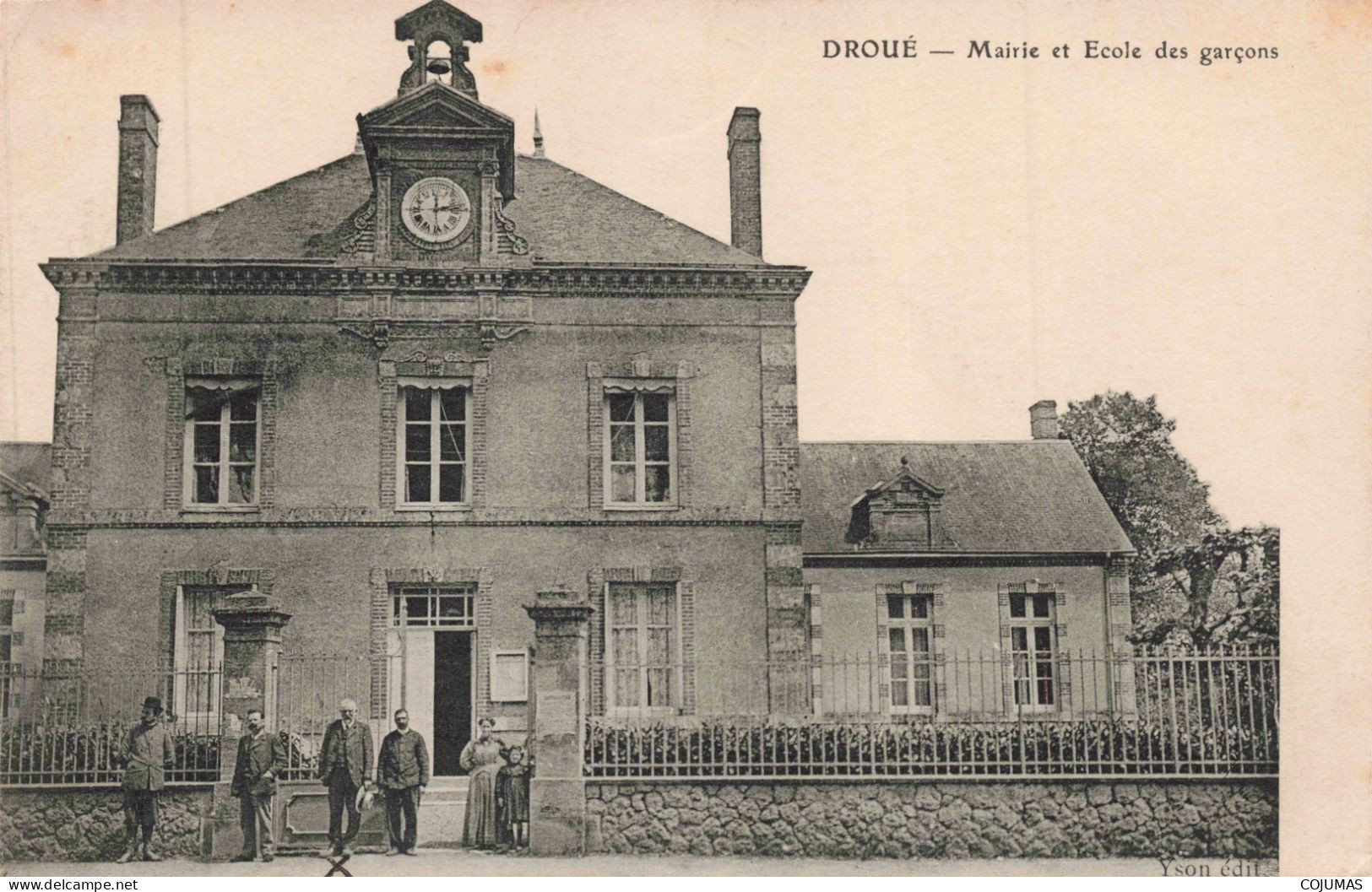 41 - DROUE _S25266_ Mairie Et Ecole Des Garçons - Droue